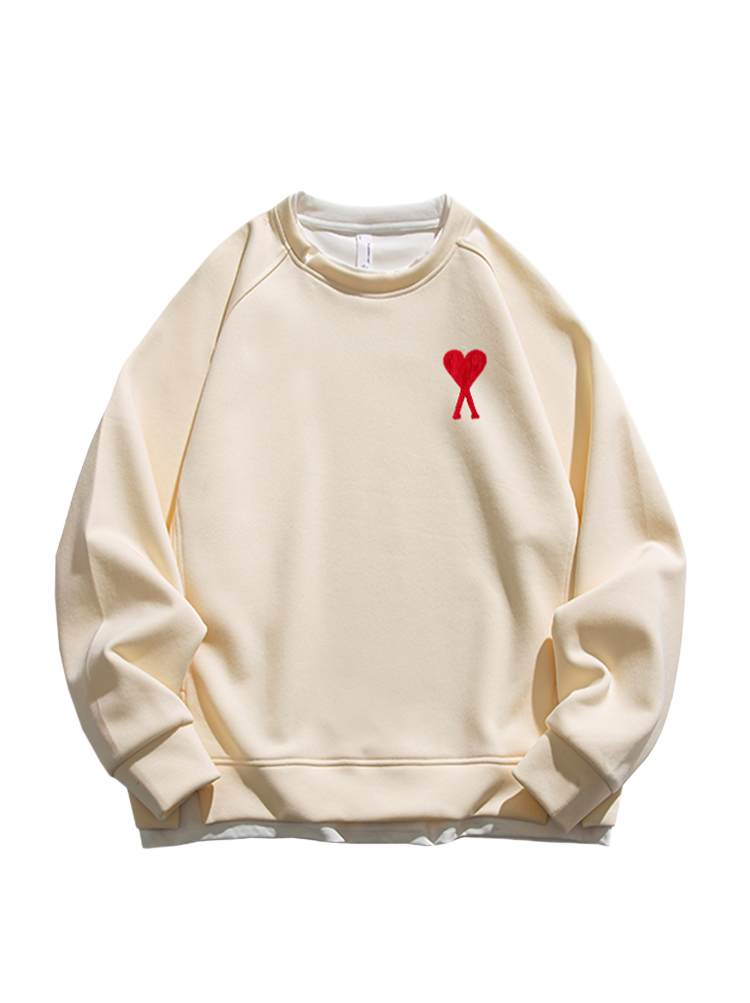 Faux two-piece hoodie THOM TREND