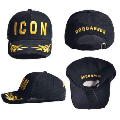 New-D2 2025ss Embroidery Hat