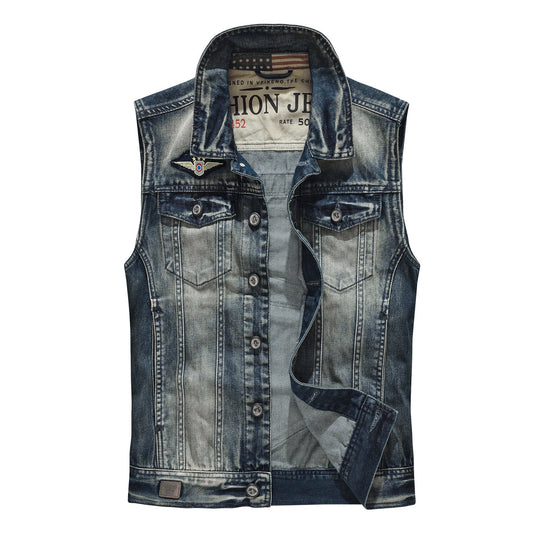 New-DSQ2 25ss  Denim Vest coat