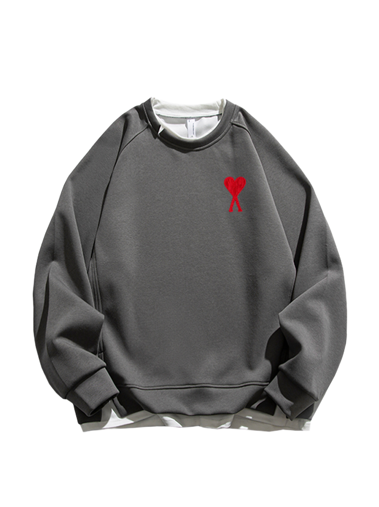 Faux two-piece hoodie THOM TREND