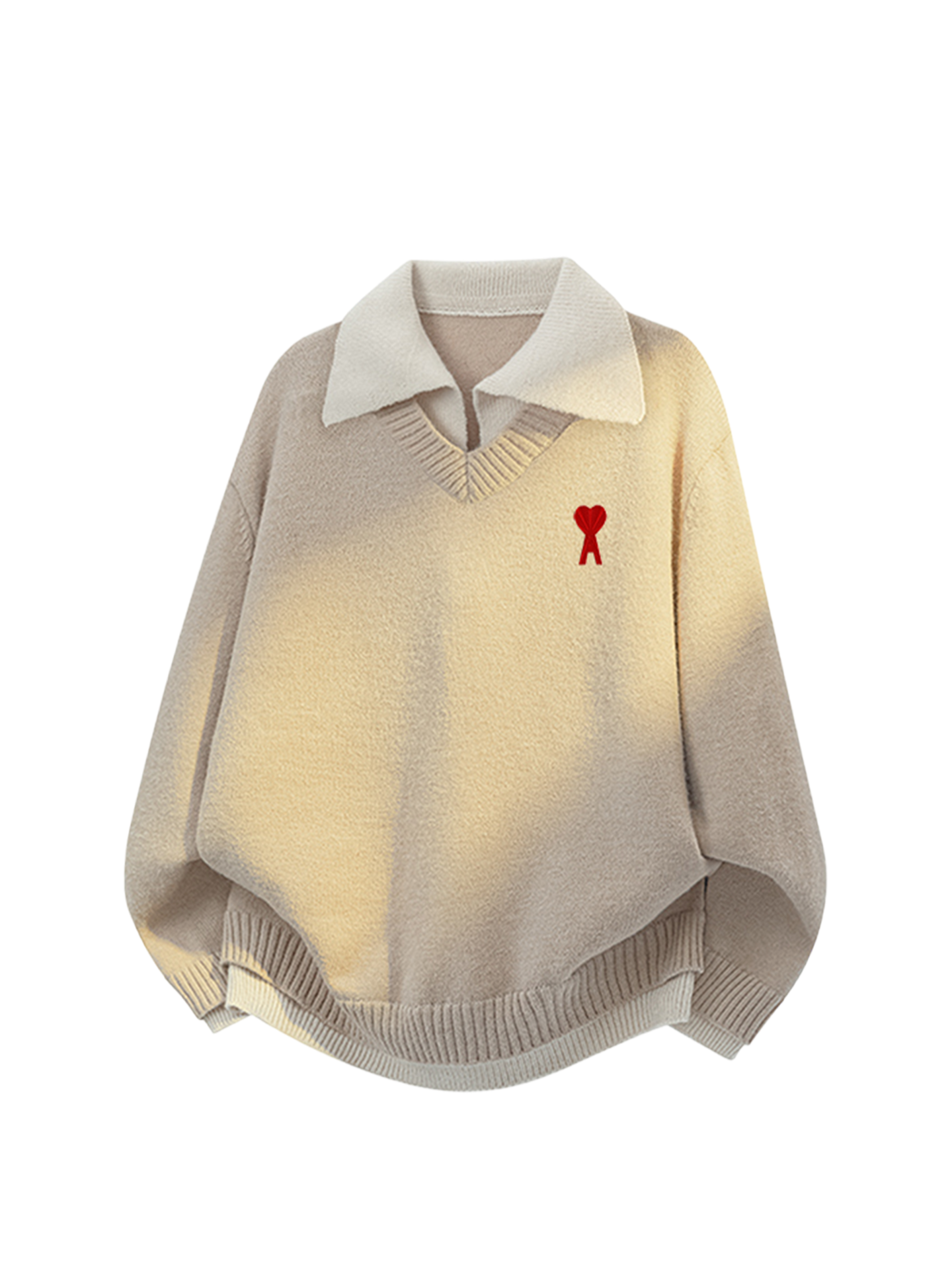 Faux two-piece sweater THOM TREND