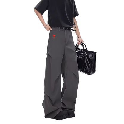 Unisex pleated dress pants THOM TREND