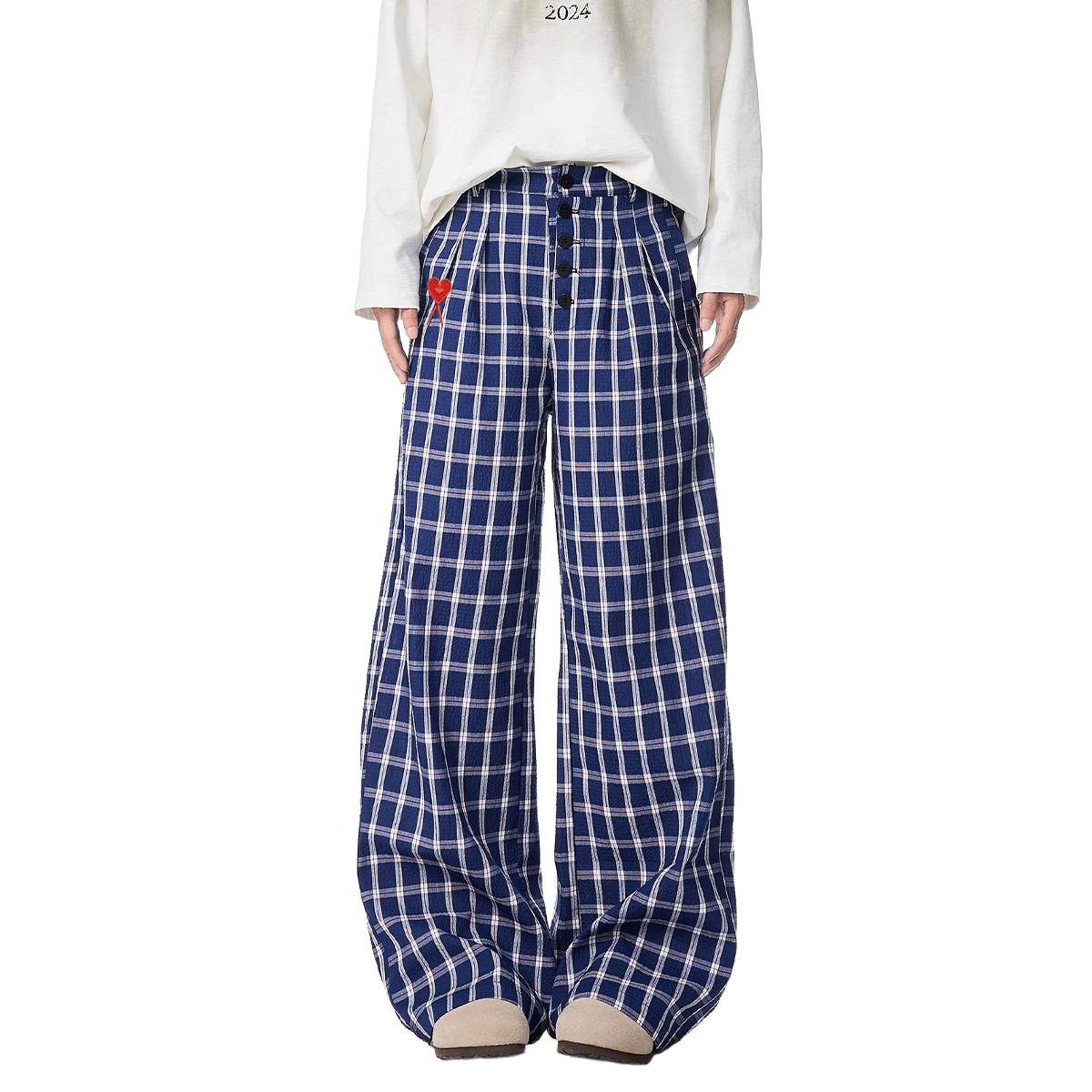 Unisex plaid pants THOM TREND