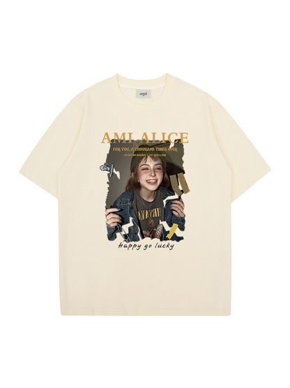 Unisex retro short-sleeved shirt THOM TREND