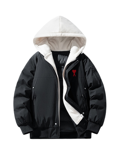 Unisex Faux Two-Piece Jacket THOM TREND