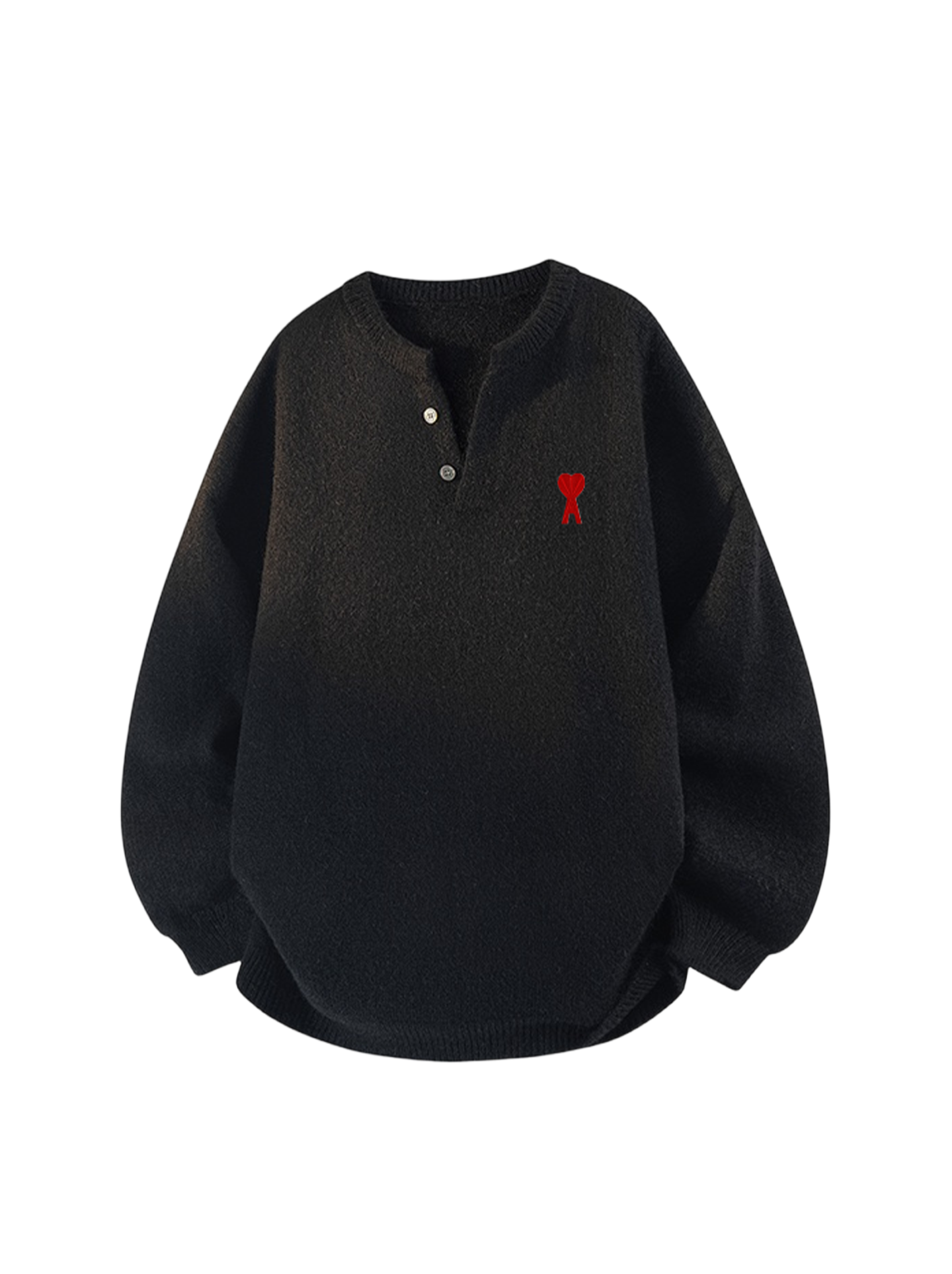 American Henley Collar Sweater THOM TREND