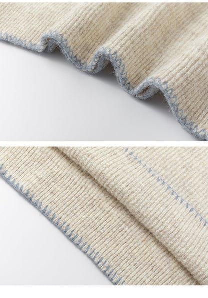 American Henley Collar Sweater THOM TREND