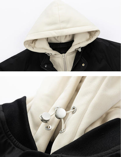 Unisex Faux Two-Piece Jacket THOM TREND