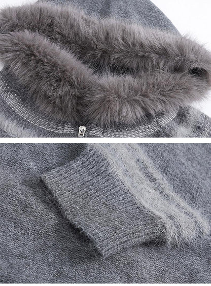 Jacquard cardigan THOM TREND