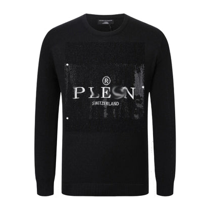 PIein Black Fleece Sweatshirt