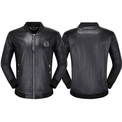 New-25SS Black Cowhide Jacket