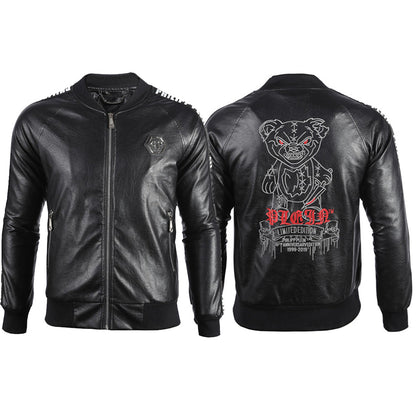 PhiIipp PIein 25ss Cowhide Jacket