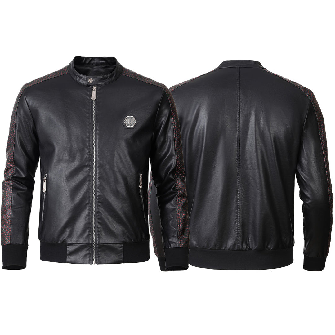New-Men Cowhide Jacket