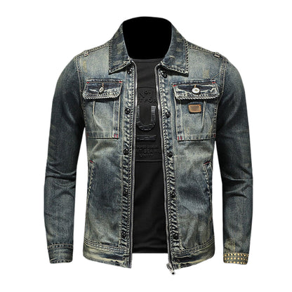 New-DSQ2 25ss Distressed Denim Jacket