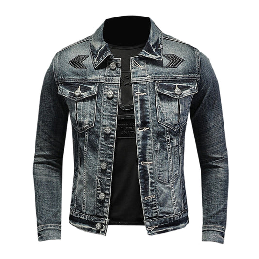 New-DSQ2 2025ss Distressed Denim Jacket