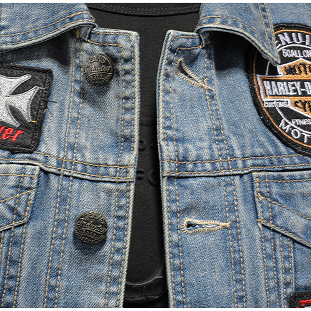 New-DSQ2 2025ss Denim Vest coat