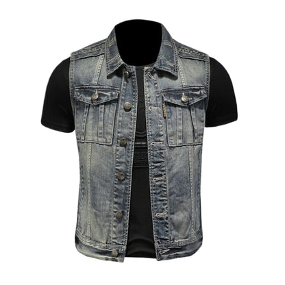 New-DSQ2 Denim Vest coat