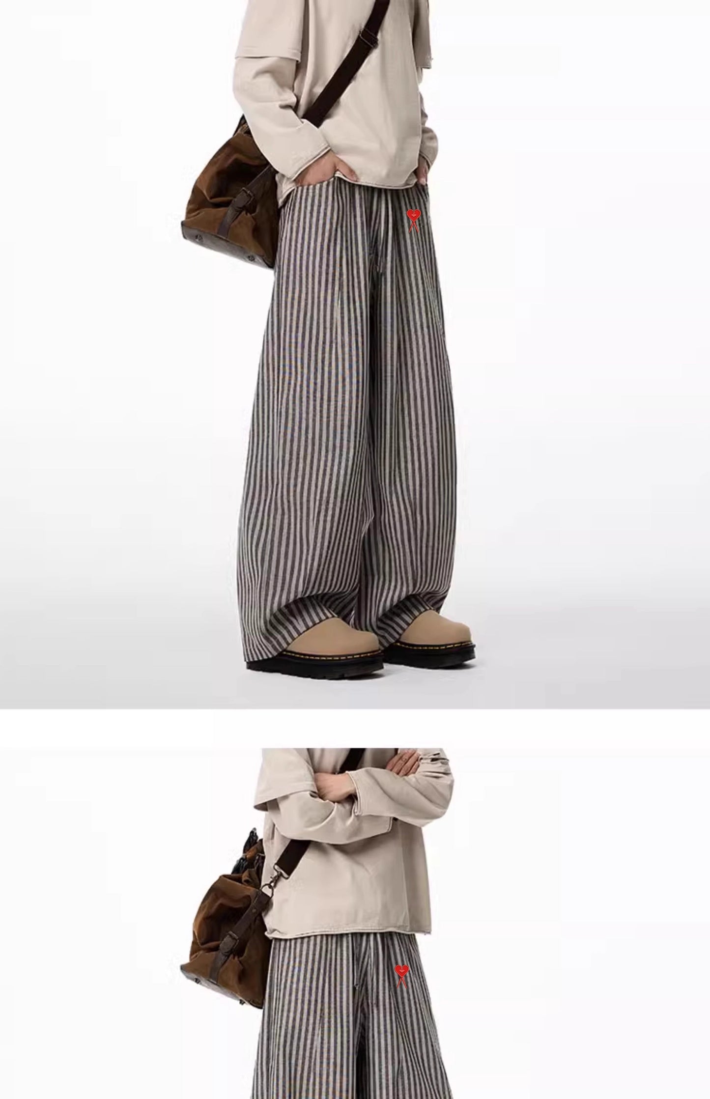 Unisex striped pants THOM TREND