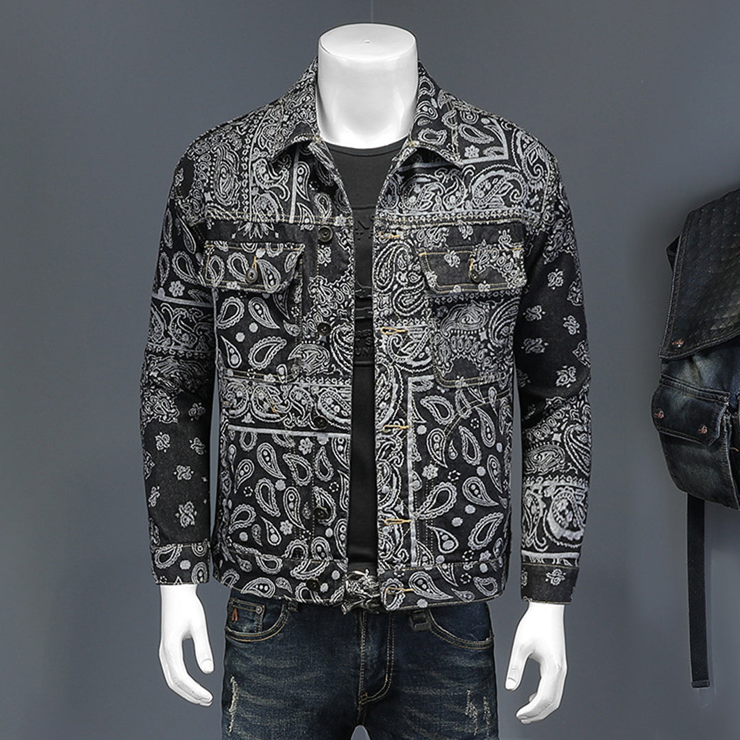 New-DSQ2 Black Denim Jacket