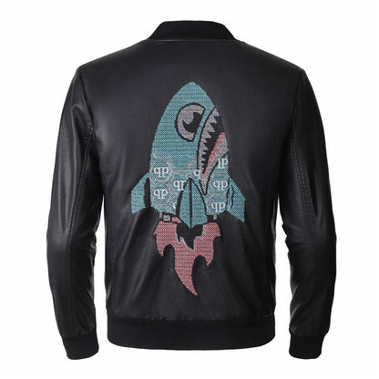 New-2025ss Man Cowhide Jacket