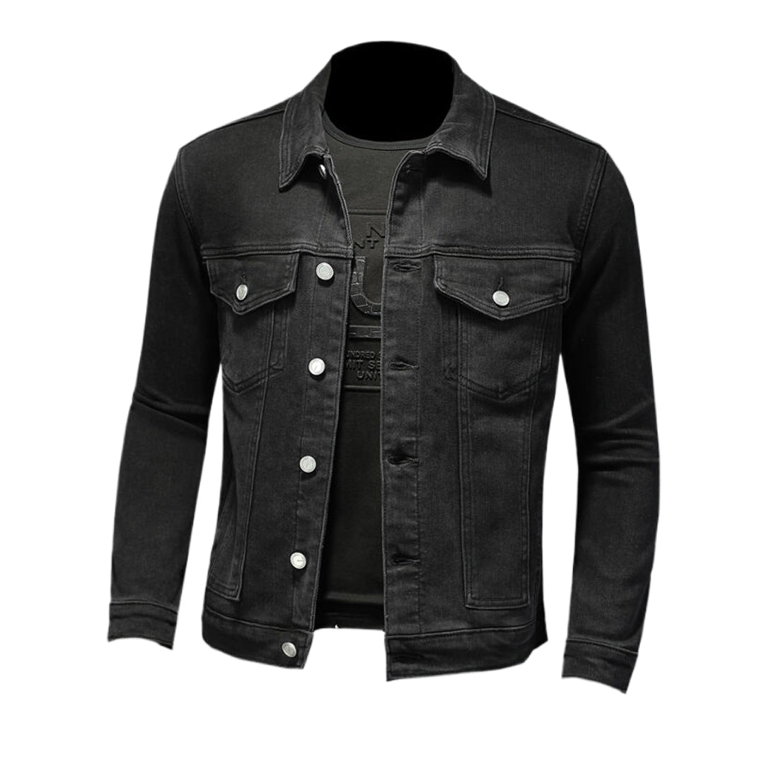 New-DSQ2 2025ss Black Denim Jacket
