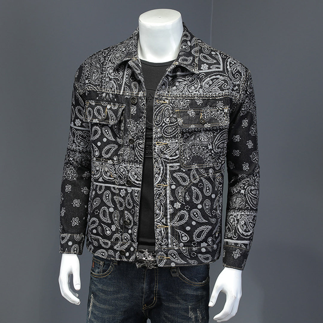 New-DSQ2 Black Denim Jacket