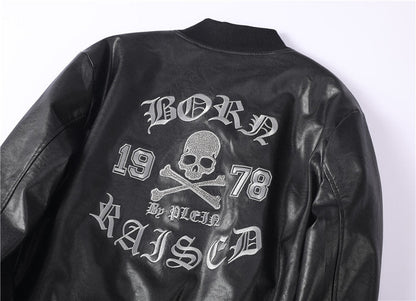 New-LOGO Cowhide Jacket