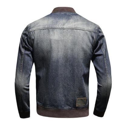New-DSQ2 Distressed Denim Jacket