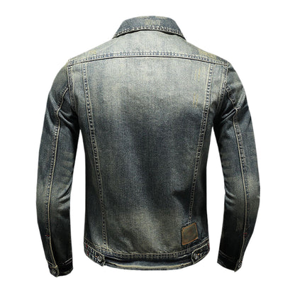 New-DSQ2 25ss Distressed Denim Jacket
