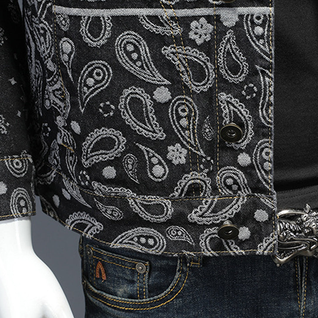 New-DSQ2 Black Denim Jacket