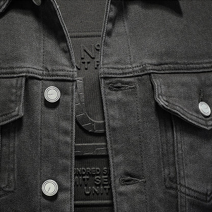 New-DSQ2 2025ss Black Denim Jacket