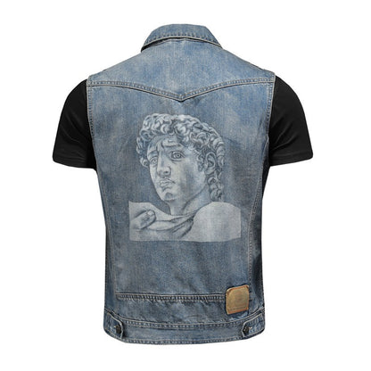 New-DSQ2 2025ss Denim Vest coat