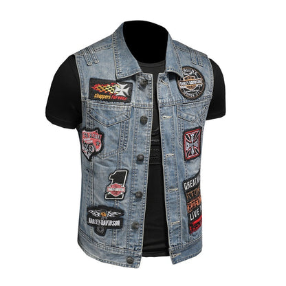 New-DSQ2 2025ss Denim Vest coat