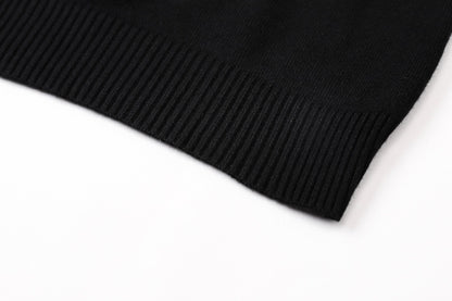 PIein Black Fleece Sweatshirt