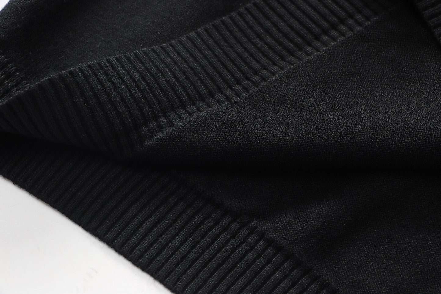 SOLO- Black Fleece Sweatshirt